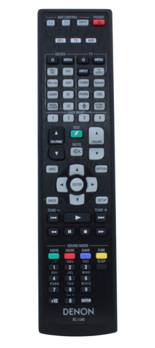 Denon 1240 télécommande - denon, rc-1240